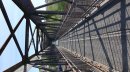 Passerelle sur le canal de la Marne au Rhin.